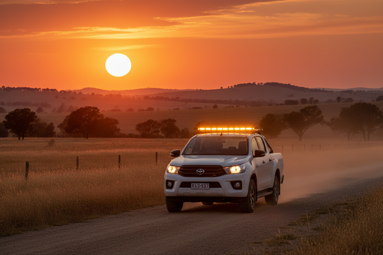 Emergency vehicle lights